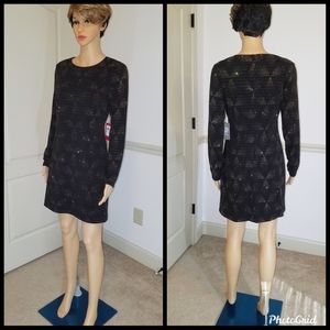 NWT Vince Camuto Gold and Black Dress Sz 6 & 8
